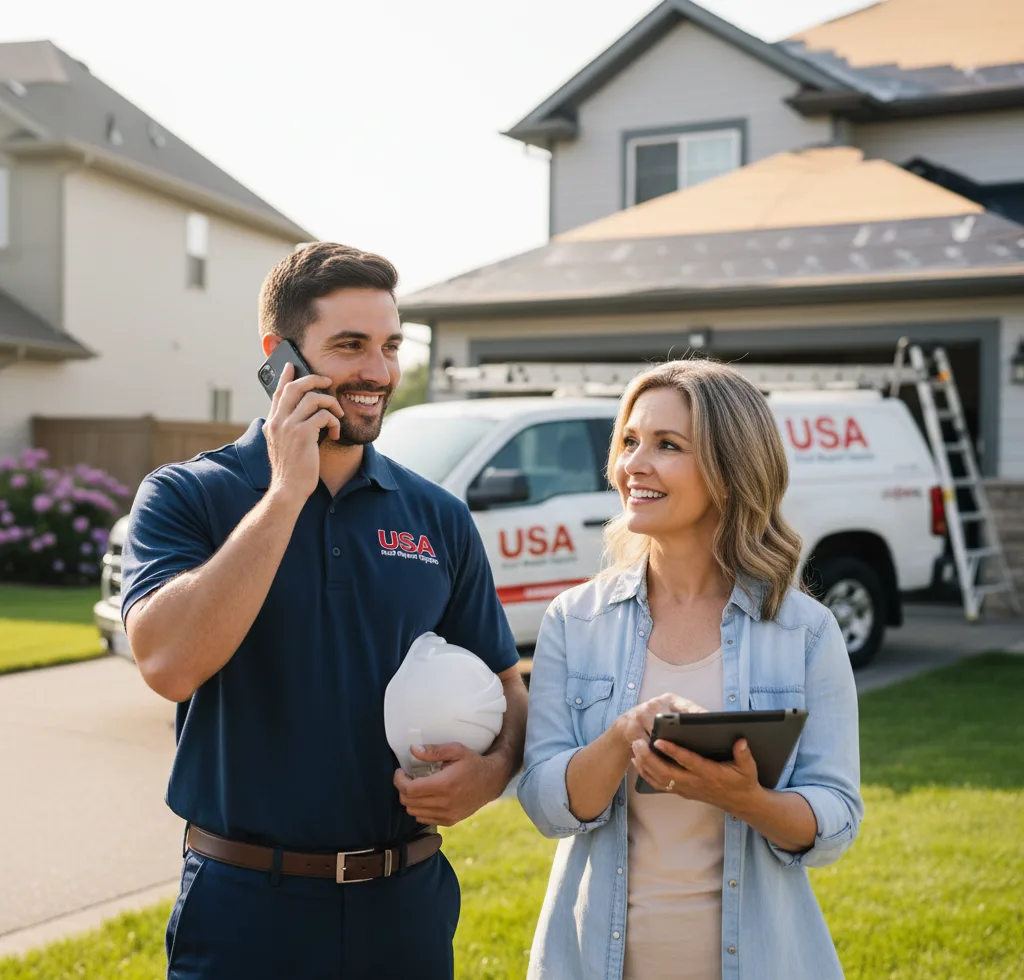 USA Roof Repair Experts customer support in Kitts Hill
